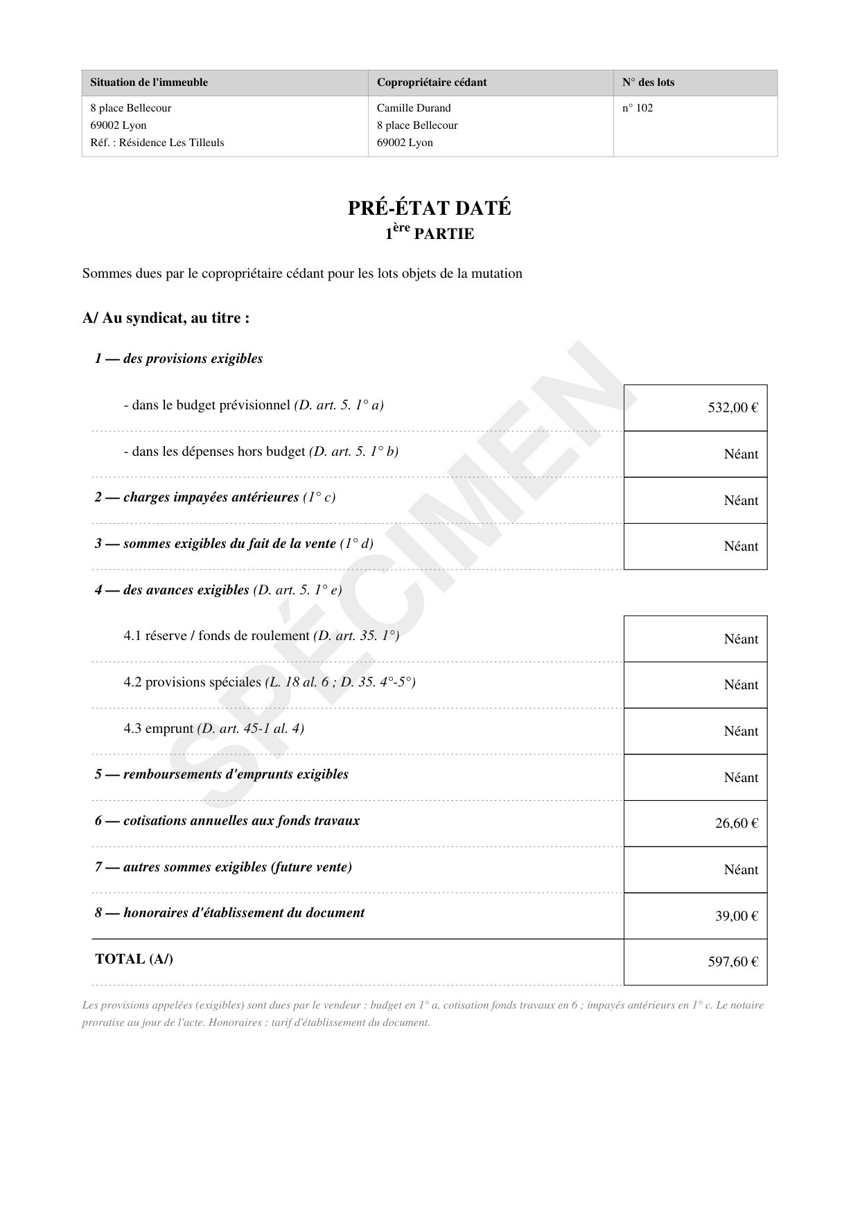 Pré-état daté, exemple — page 2 sur 7